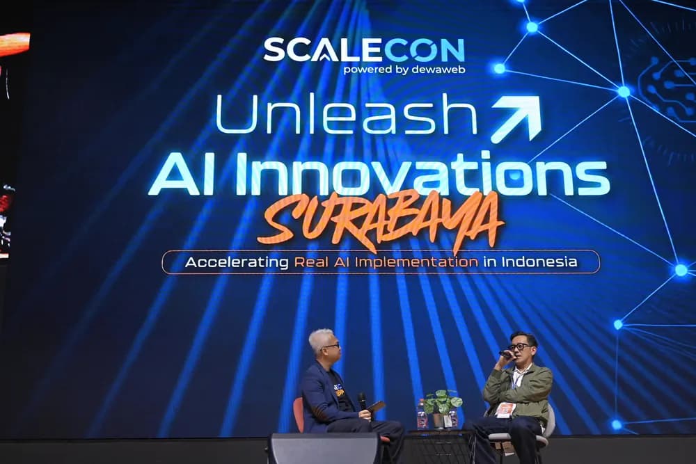 A fireside conversation on the SCALECON Surabaya 2026 main stage
