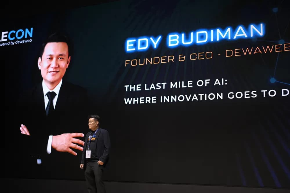 The opening keynote on the last mile of AI at SCALECON Surabaya 2026