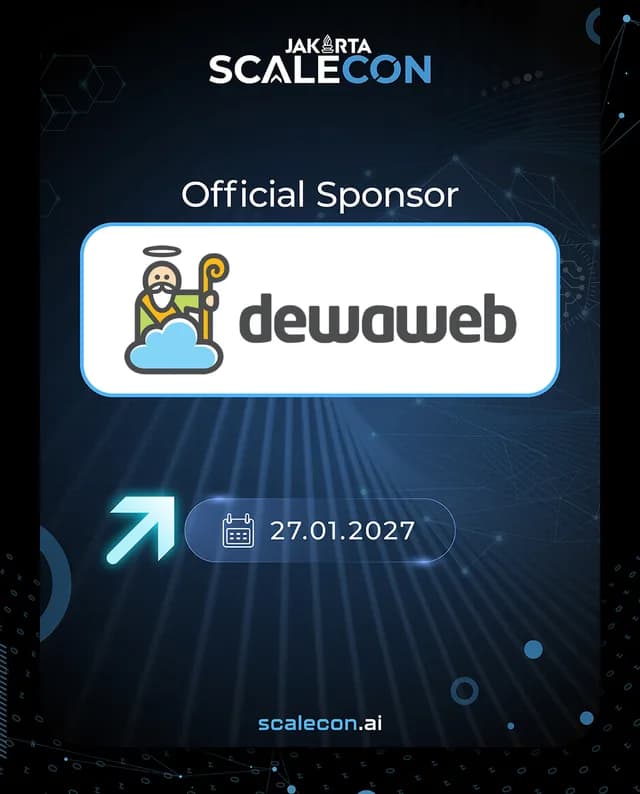 Sponsor Twibbon showing a partner logo on its own