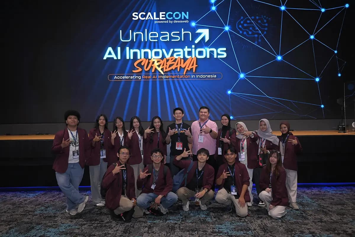Attendees and sessions at SCALECON Surabaya 2026